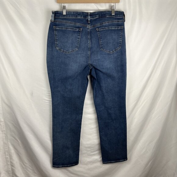 NYDJ Sheri Slim Lift X Tuck Straight Leg Womens Jeans Size 14 - Picture 5 of 9
